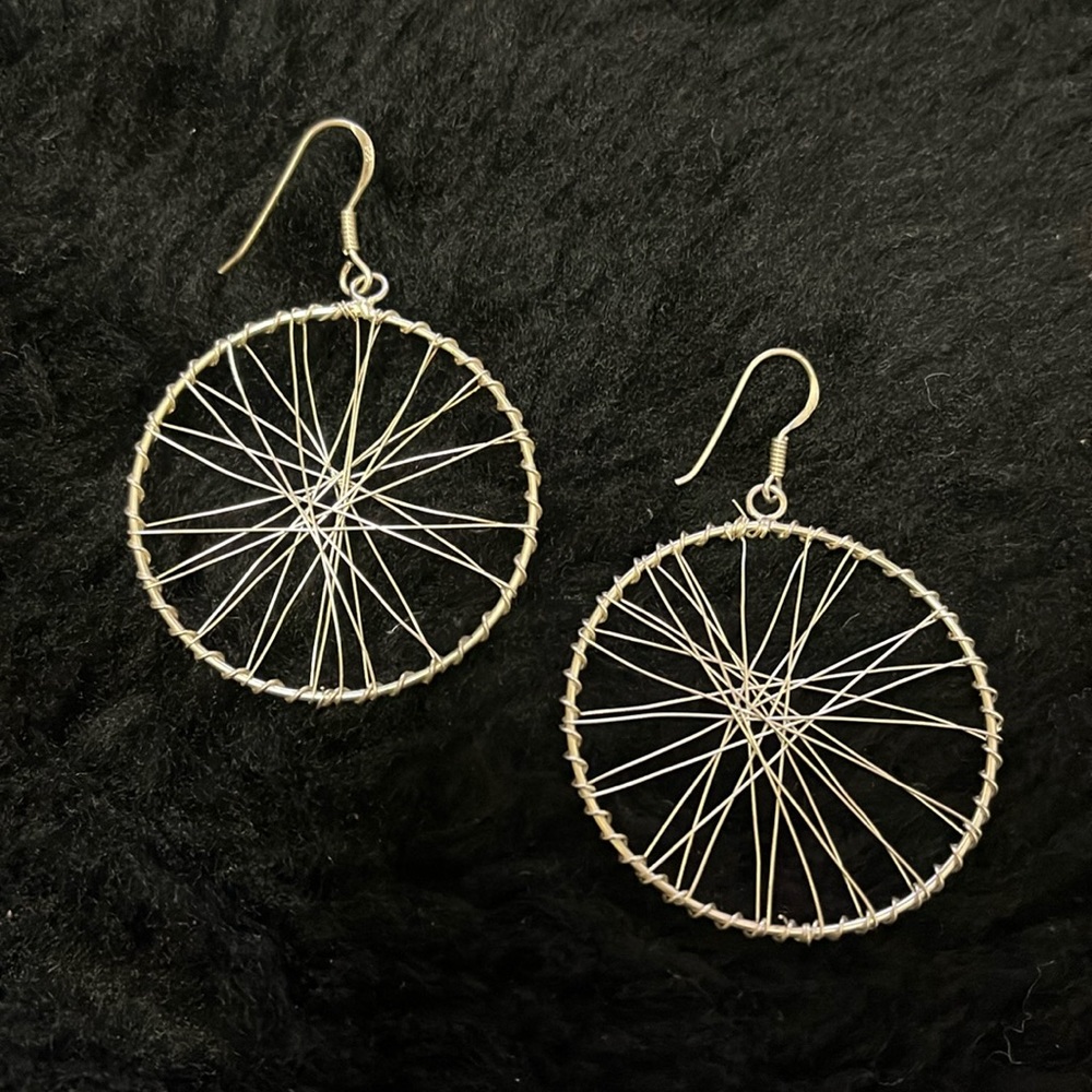 Bicycle 🚲 Spoke Earrings